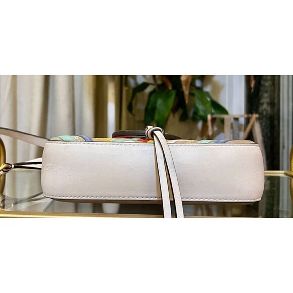 ♦️♦️ AUTHENTIC TORY BURCH MILLER STRIPED HANDBAG/CROSSBODY ♦️♦️ - Picture 7 of 11